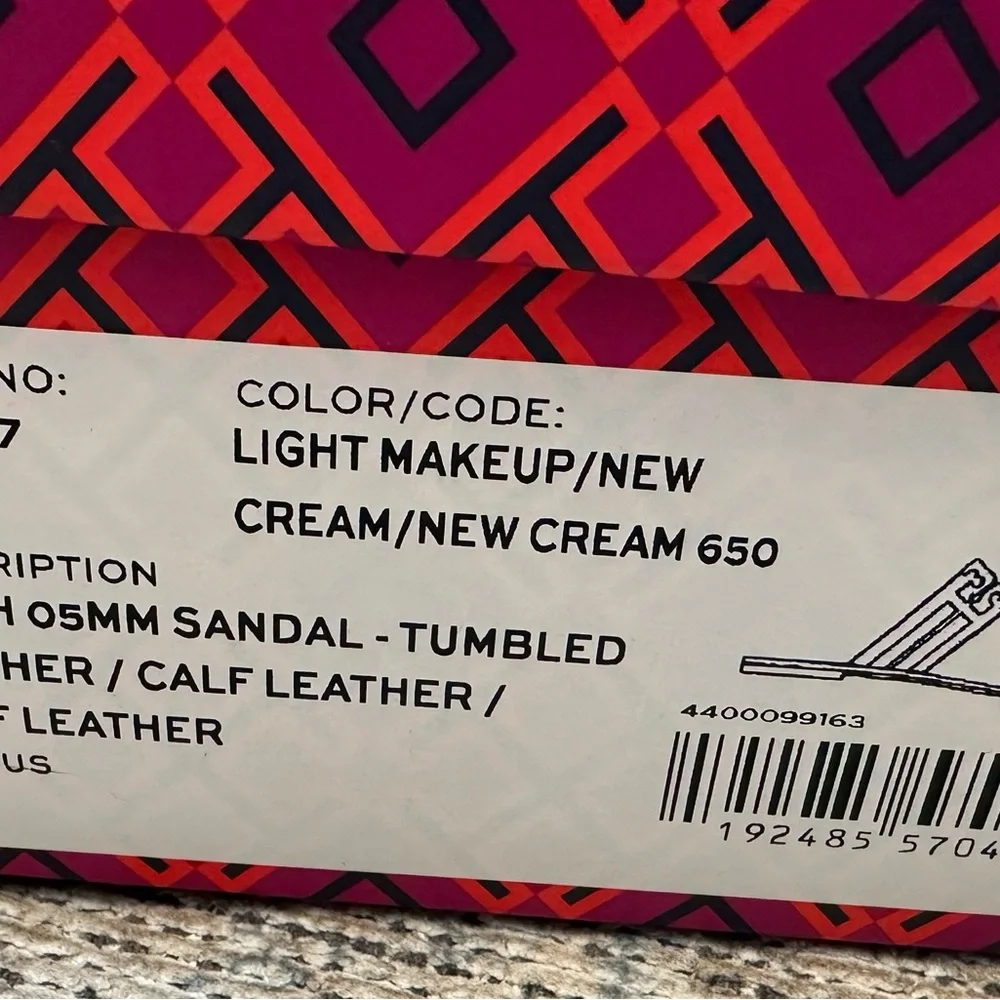 Tory Burch Beige and Cream Sandals - Picture 2 of 2